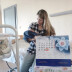 2024. gada 29. februārī Kuldīgas slimnīcā dzimusī meitenīte Meldra ar savu māmiņu. Foto: no Kuldīgas slimnīcas arhīva