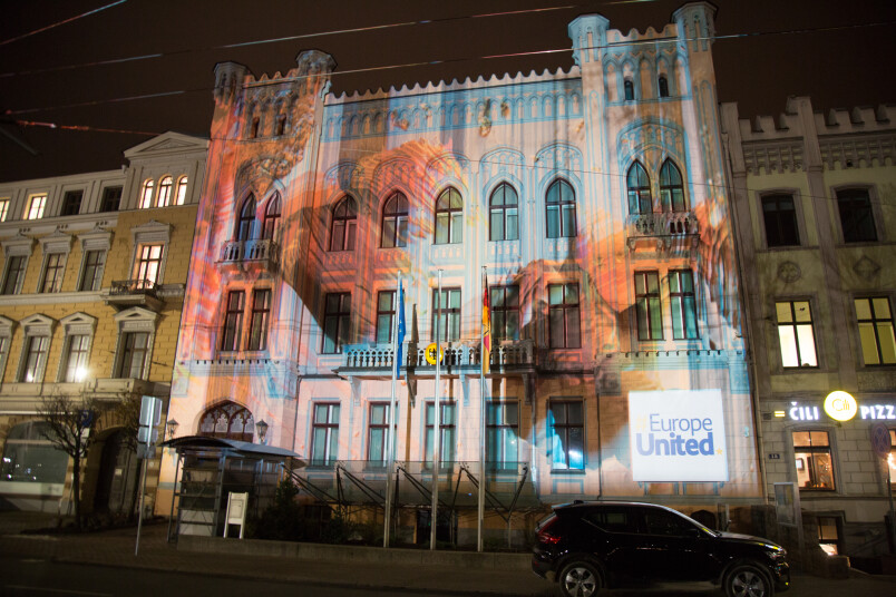 Gaismas festivāls Staro Rīga