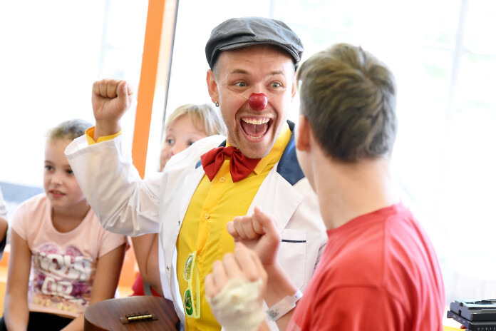 Dakteris Klauns. Foto: Leta, Ieva Makare