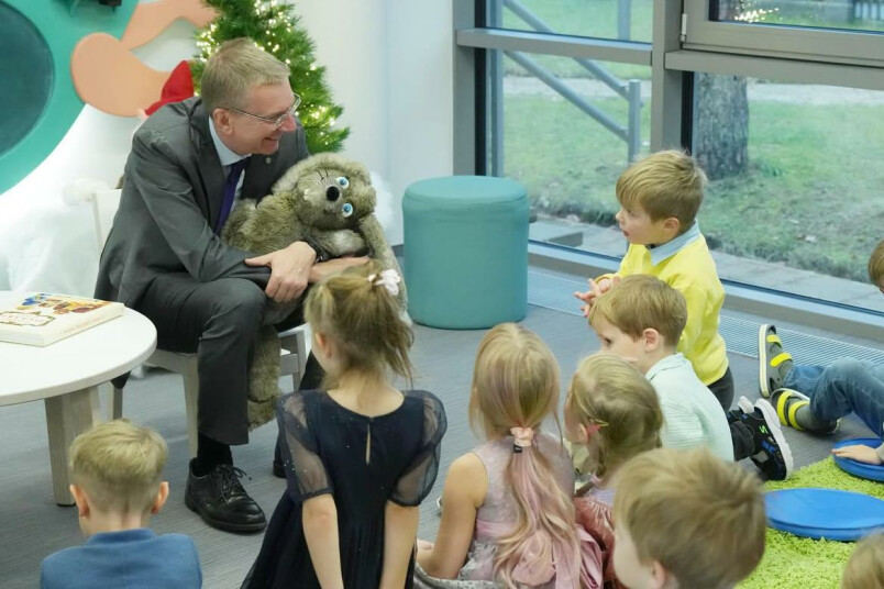 Prezidents aicina lasīt gan lieliem, gan maziem