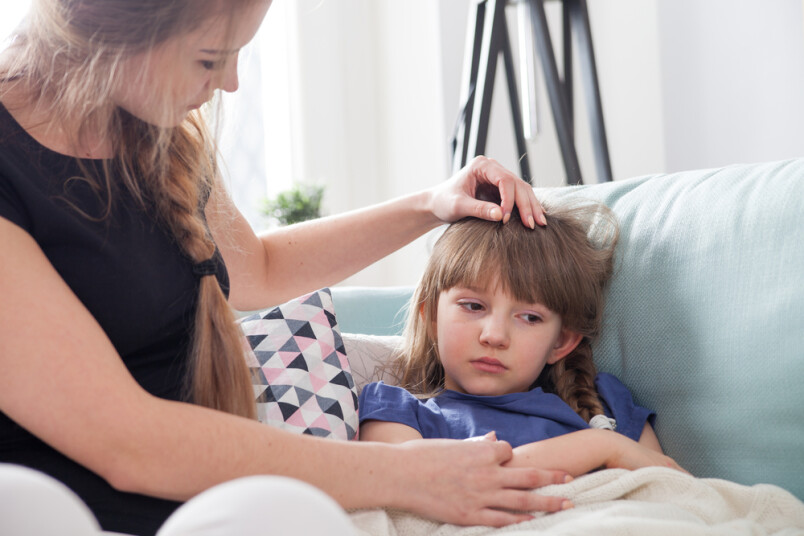 Kā palīdzēt bērnam, kurš slims ar gripu