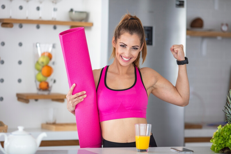 Veselības solījumu topā: mazāk stresa, kvalitatīvs miegs un regulāras fiziskās aktivitātes ikdienā.