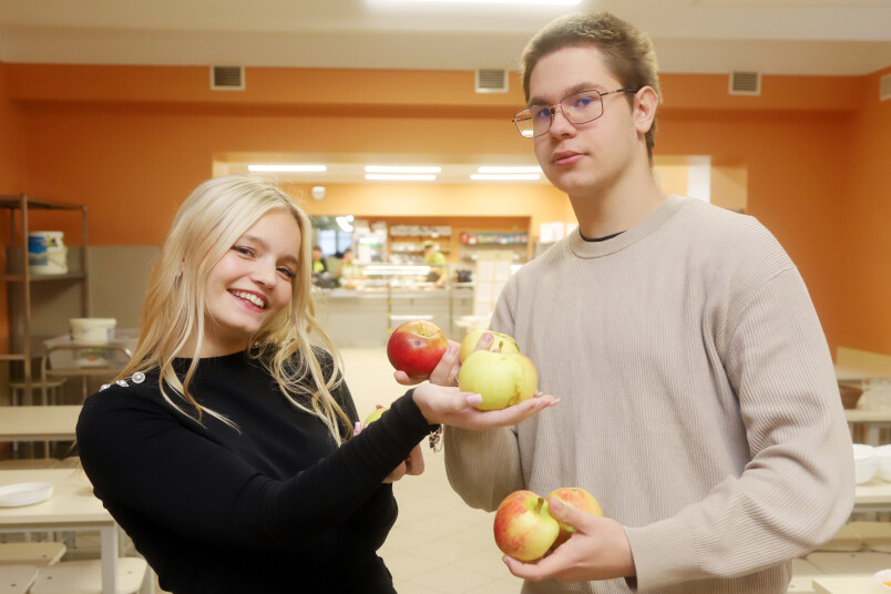 Programma “Piens un augļi skolai. Foto: Rojs Maizītis