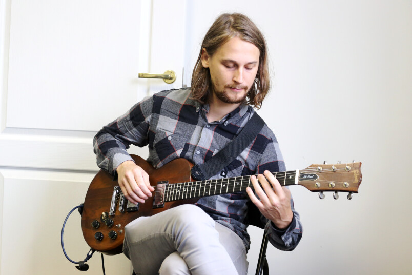 Mūziķis Reinis Jaunais. Autors – Evija Trifanova, LETA