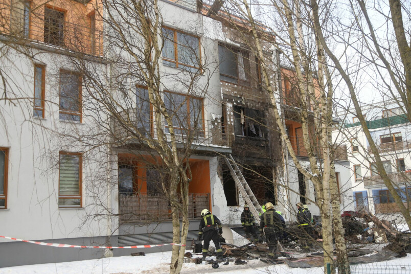 Kā sokas Ķekavas ugunsgrēkā cietušajai ģimenei? Foto: Rojs Maizītis
