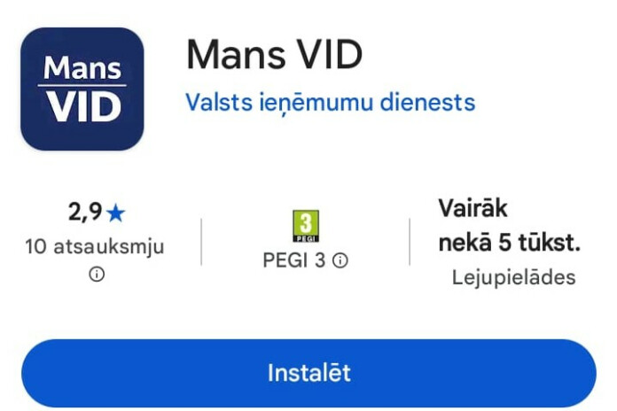 VID piedāvā jaunu mobilo lietotni “Mans VID”
