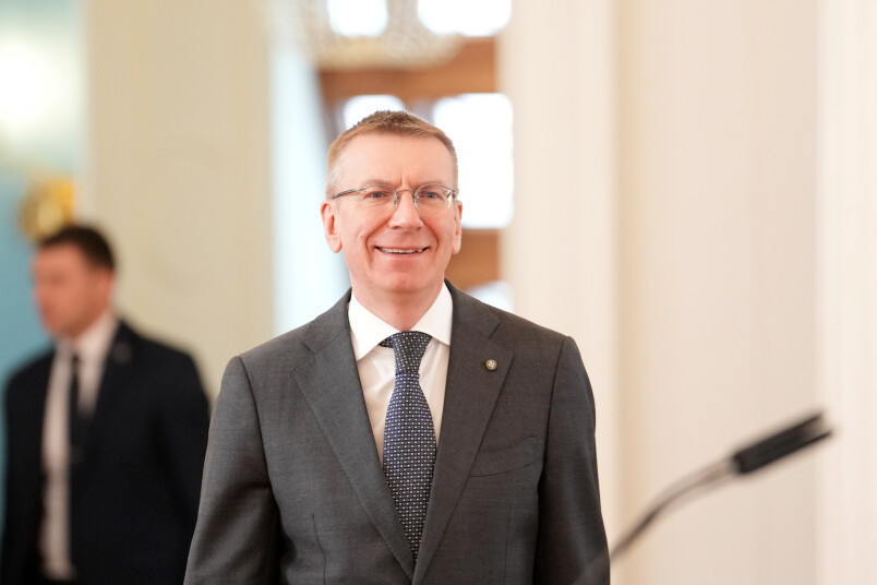 Valsts prezidents Edgars Rinkēvičs. Foto: Edijs Pālēns, LETA