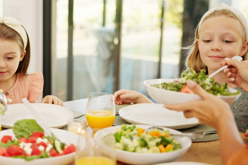 Dažādība bērna uzturā