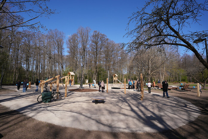 Rotaļulaukums Mārupītes Mežaparka. Foto:Riga.lv