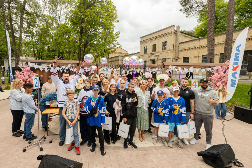 Bērnu slimnīcas dārza svētki. Foto: Izdevniecības Rīgas Viļņi