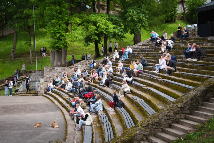 2025. gada sarunu festivāls Lampa Cēsīs. Foto: Juris Rozenbergs