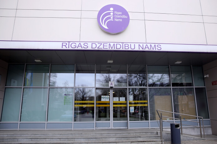 Rīgas Dzemdību nams. Foto:Paula Čurkste, Leta