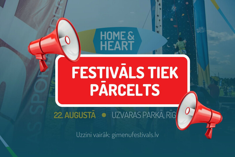 Pārcelts Eiropas ģimeņu festivāls