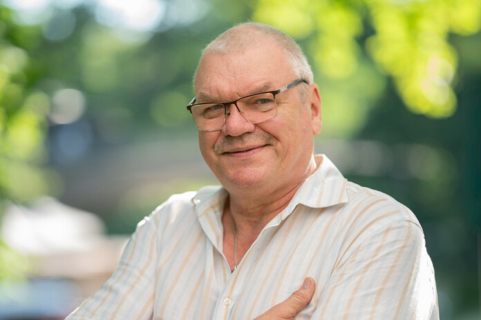 Tautas dziednieks Rolands Tiltiņš. Foto: Gatis Rimšs, izdevniecība Rīgas Viļņi