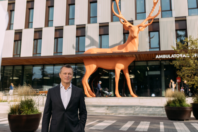 Bērnu klīniskās universitātes slimnīcas (BKUS) valdes priekšsēdētājs Valts Ābols.