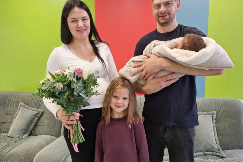 Liepājas Reģionālajā slimnīcā sagaidīts šā gada 500. mazulis