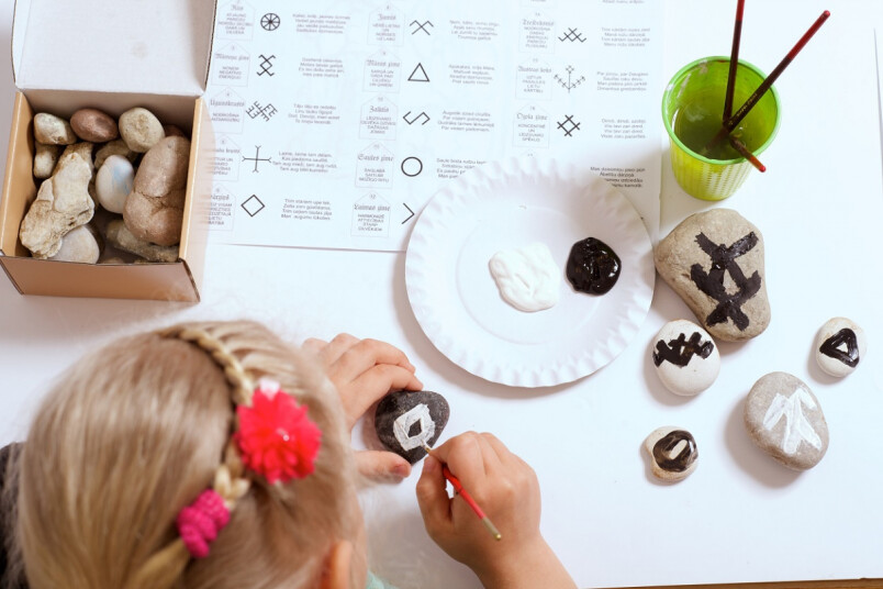 Apgleznojam akmeņus!