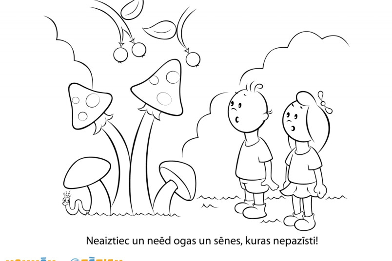 Zīmējumu autors: Dāvis Nore.