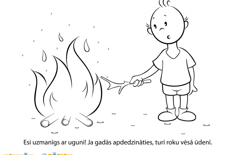 Zīmējuma autors: Dāvis Nore.