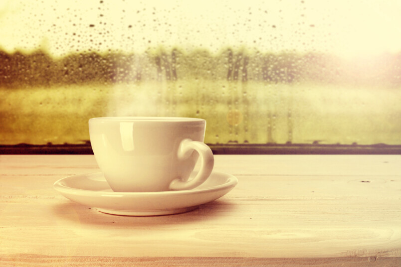 Pirmdien stiprs vējš un lietus.